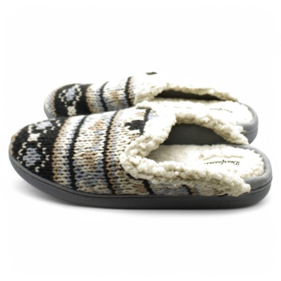 Dearfoams Women's Erin Fairisle Extended Tab Scuff Slipper - Picture 6 of 8